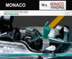 Νίκο Ρόζμπεργκ γιορτάζει τη νίκη του στο Grand Prix του Μονακό 2014